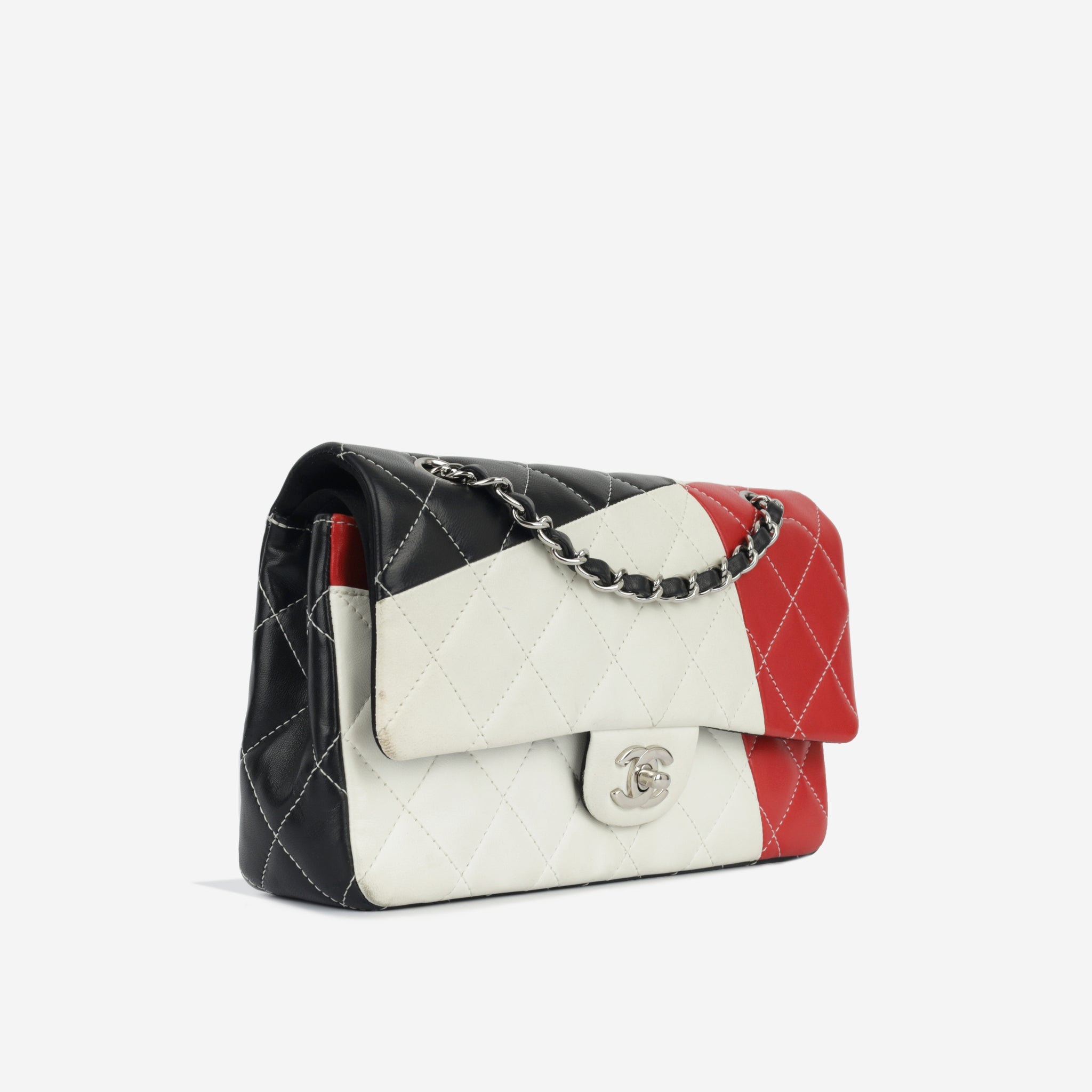 Chanel Colorblock Classic Flap Bag - Medium – Lux Second Chance