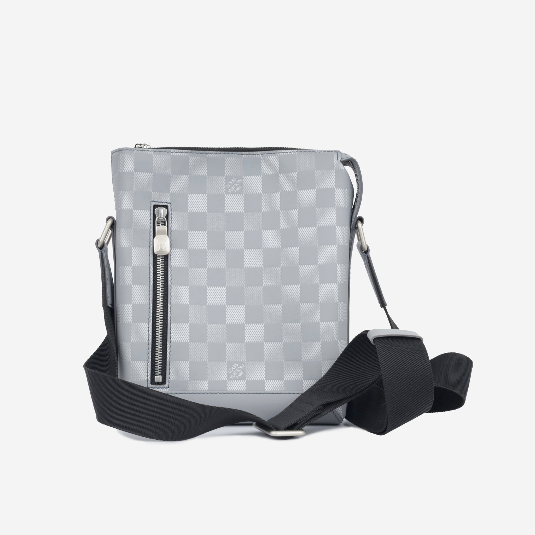 Black Louis Vuitton Damier Infini Discovery Messenger Crossbody Bag