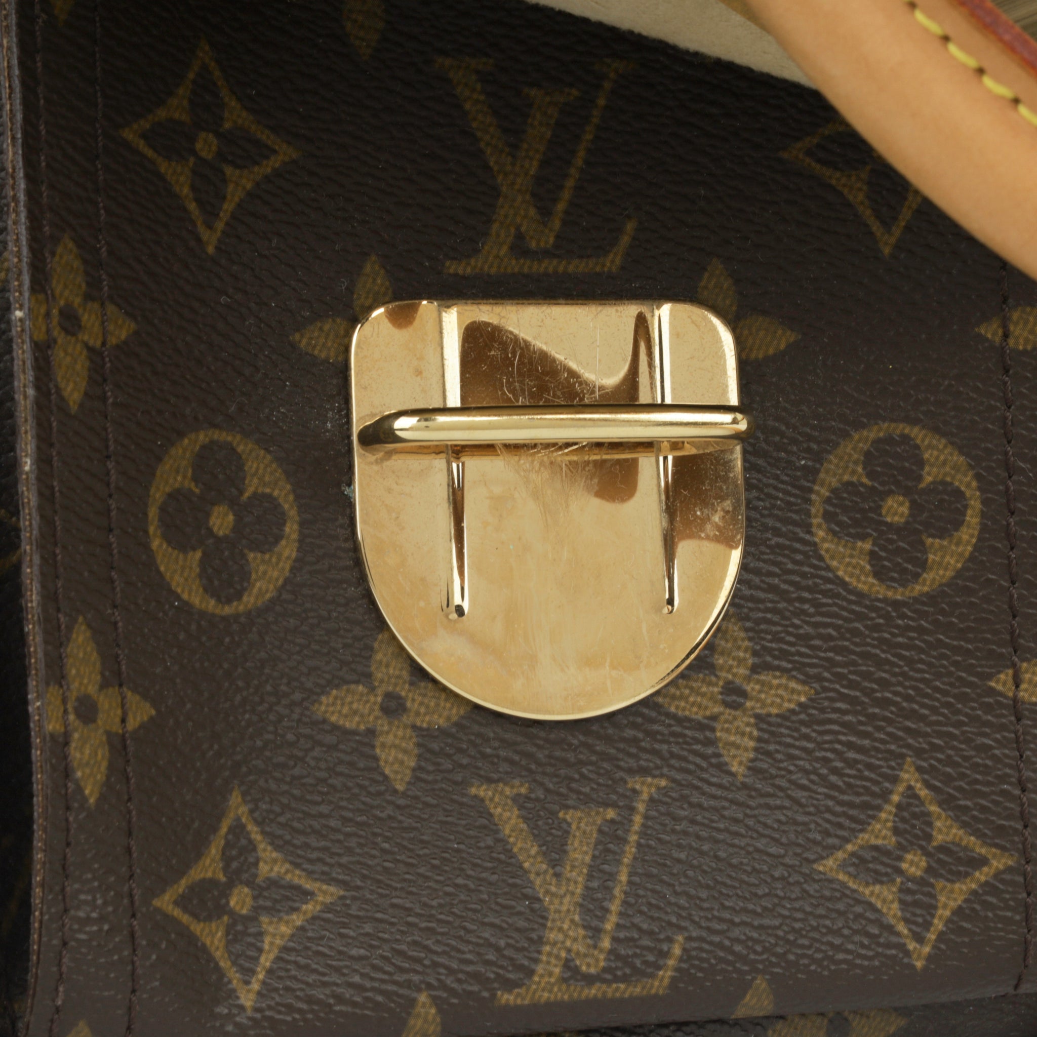 Louis Vuitton Monogram Canvas Beverly Clutch Bag Louis Vuitton