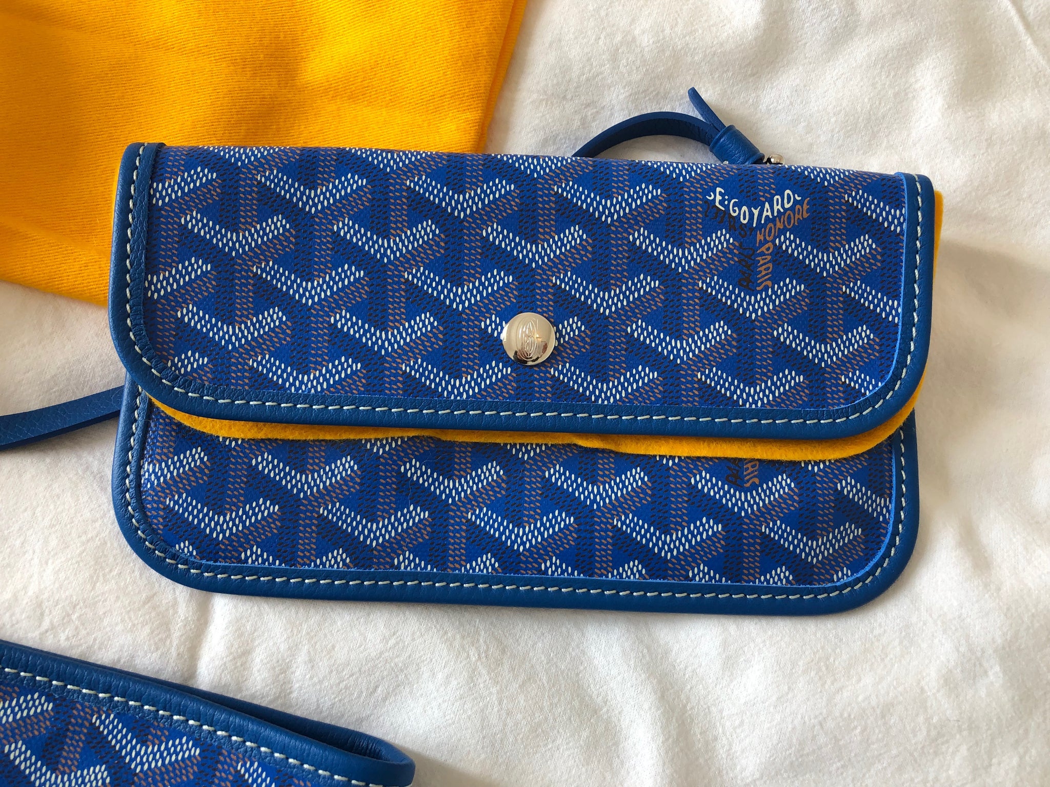 Goyard St. Louis Sky Blue PM NWT Lux Second Chance