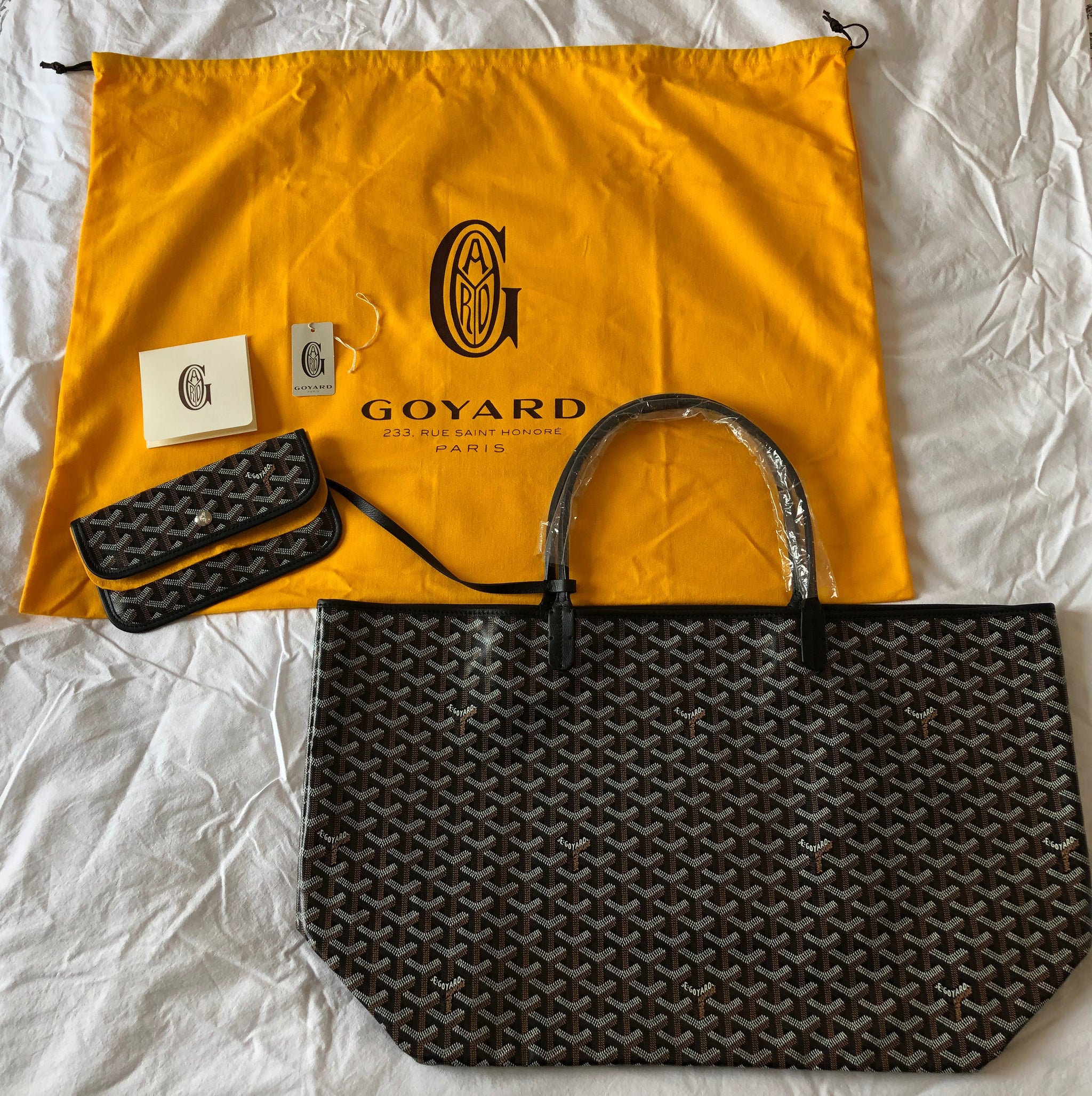 Goyard St. Louis Black GM Tote (NWT) – Lux Second Chance